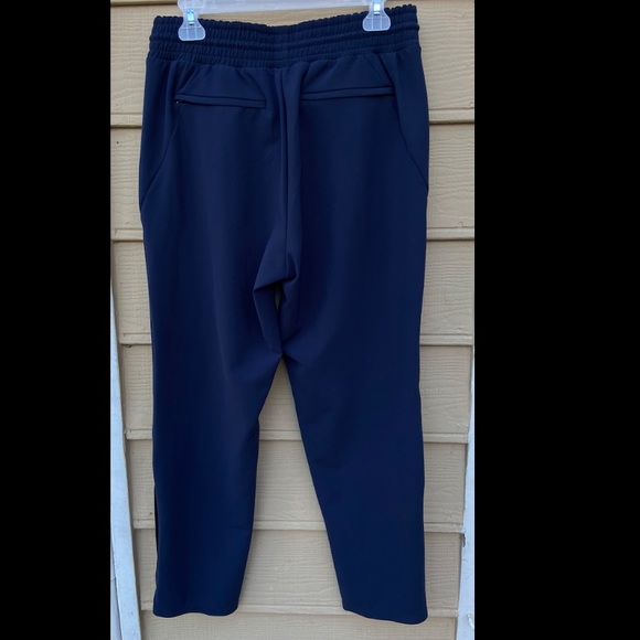 Athleta Metropolis Straight Leg Pant PrimaTwill Navy Blue sz.8 - Picture 3 of 10